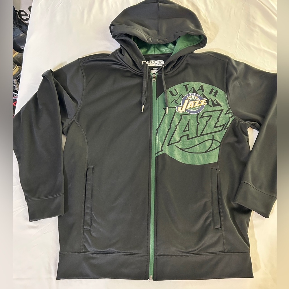 Utah Jazz NBA exclusive collection zip up sweatshirt Men’s Medium